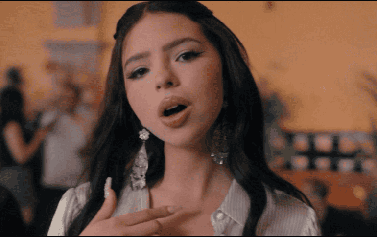 Ángela Aguilar muestra el adelanto de su nueva canción. ESPECIAL / YOUTUBE / ÁNGELA AGUILAR
