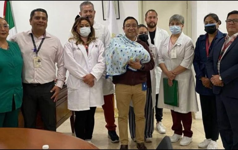 La mujer ha manifestado su intención por conseguir la guarda y custodia del bebé varón. SUN / ESPECIAL