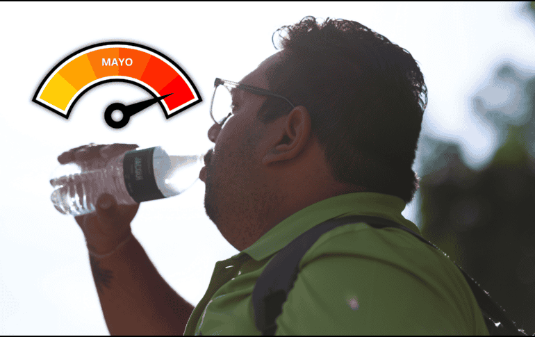 Una circulación anticiclónica en niveles medios de la atmósfera mantendrá el ambiente caluroso a muy caluroso sobre el territorio mexicano. EL INFORMADOR