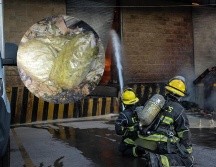 Se abrió una carpeta de investigación para esclarecer los hechos, así como informó a las autoridades federales del hallazgo. ESPECIAL /PC Y BOMBEROS GDL / FISCALÍA DE JALISCO