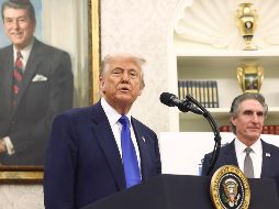 Trump aseguró que anunciará aranceles productos farmacéuticos. EFE/J. Lo Scalzo