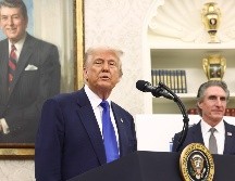 Trump aseguró que anunciará aranceles productos farmacéuticos. EFE/J. Lo Scalzo