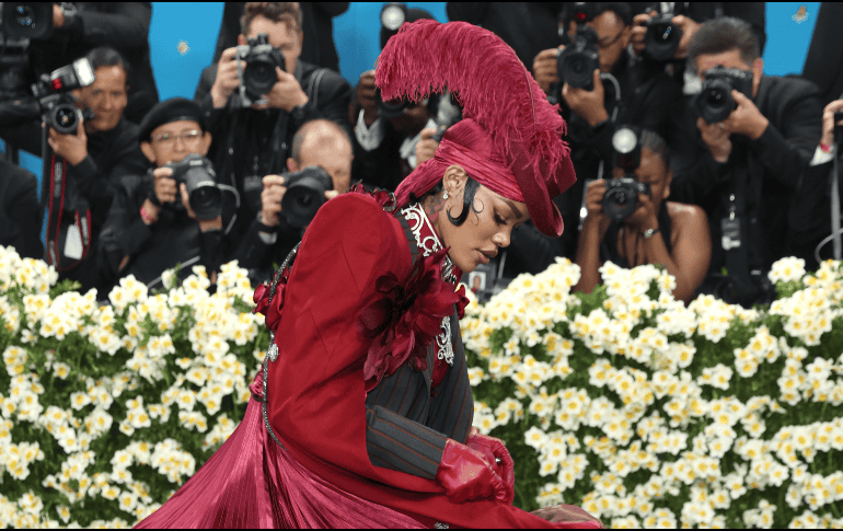 Teyana Taylor posa en la alfombra roja de la Gala Met 2025. EFE/J. Lane.