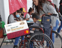 La Pensión Bienestar para Personas con Discapacidad otorga un apoyo económico de 3 mil 200 pesos bimestrales. ESPECIAL/ Programas para el Bienestar
