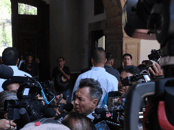 Pablo Lemus dio a conocer que Los Alegres del Barranco sí acudieron a la Fiscalía, pero no presentaron declaraciones. EL INFORMADOR / J. Velazco