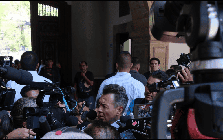 Pablo Lemus dio a conocer que Los Alegres del Barranco sí acudieron a la Fiscalía, pero no presentaron declaraciones. EL INFORMADOR / J. Velazco