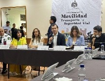 El secretario de Transporte, Diego Monraz, destacó que la ciudad deberá aprovechar las obras que se realicen por la organización de la Copa del Mundo. EL INFORMADOR/ C. Martínez.