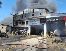 La Semadet activó emergencia atmosférica en aquel municipio debido a las emisiones contaminantes. CORTESÍA/ Unidad Estatal de Protección Civil y Bomberos del Estado .