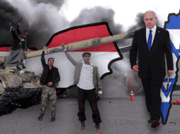 Líder hutí dice que continuarán los ataques contra Israel a pesar de la tregua con Estados Unidos/EFE/Houthi Yemen News Agency/EFE/Y. Arhab/AFP/M. Ngan/CANVA.