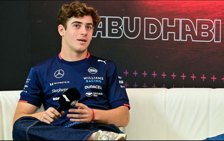 Colapinto corrió la temporada pasada para Williams, en sustitución de Logan Sargeant. AFP/G. Cacace