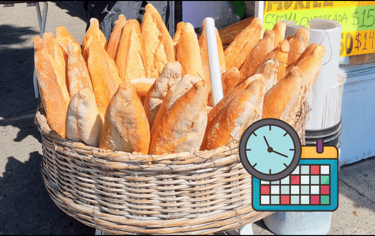 Una pregunta común acerca del birote es cuánto tiempo se mantiene en buen estado. EL INFORMADOR/ ARCHIVO