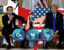 Francia, sede de la Cumbre del Océano, criticó los planes de Trump para explotar fondos marinos. ARCHIVO/AP Photo/E. Vucci/CANVA.