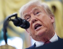 Trump aseguró no estar dispuesto a reducir los gravámenes para China. EFE/ S. Corum