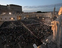 Datos proporcionados por el Vaticano muestran un estimado de los costos para el cónclave. EFE/A. Di Meo