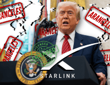 Estados Unidos presiona a países que soportan aranceles a que aprueben licencias para Starlink. EFE/S. Corum/CANVA.