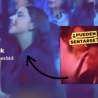 Fan "regaña" a Ángela Aguilar en concierto de Nodal y se vuelve viral (VIDEO)