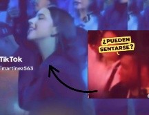 Aunque para algunos la efusividad de Ángela podría haber sido una muestra de apoyo incondicional a su pareja, para otros fue una falta de respeto hacia los asistentes. TIKTOK/@yolimartinez563