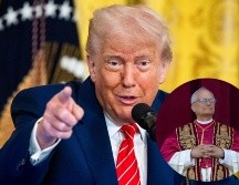 Trump reacciona a la elección del Papa León XIV. EFE / JIM LO SCALZO / ARCHIVO