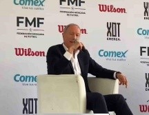 Ivar Sisniega, presidente de la Federación Mexicana de Futbol. SUN/N. Schiller