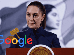 La Presidenta de México informa que interpuso una demanda contra Google. EFE / ARCHIVO