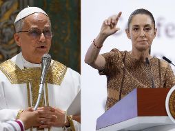 La Mandataria reiteró que, a pesar de que no asistirá a la inauguración, enviará una invitación a León XIV para que visite México. EFE / S. Gutiérrez / M. Tomassetti