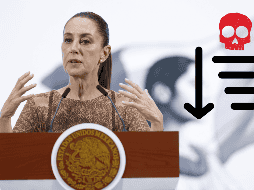 En el informe del gabinete de seguridad, Sheinbaum destacó el trabajo de seguridad d las autoridades pertinentes. EFE / S. Gutiérrez