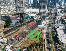 No se ha precisado si la aparición del socavón guarda relación con los trabajos que actualmente se realizan en la zona. EL INFORMADOR / ARCHIVO