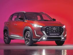 Magnite. Crossover que ofrece espacios amplios para cinco pasajeros. CORTESÍA