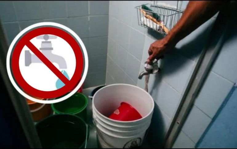 De acuerdo con el organismo, estas labores han provocado una baja en los niveles del Tanque Federalistas 1, lo que a su vez genera bajas presiones y falta de agua en varias zonas. EL INFORMADOR / ARCHIVO