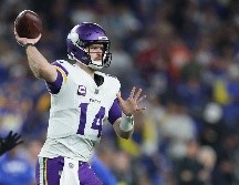 Los Vikings de Minnesota tendrán un doble compromiso internacional en 2025. AFP / ARCHIVO