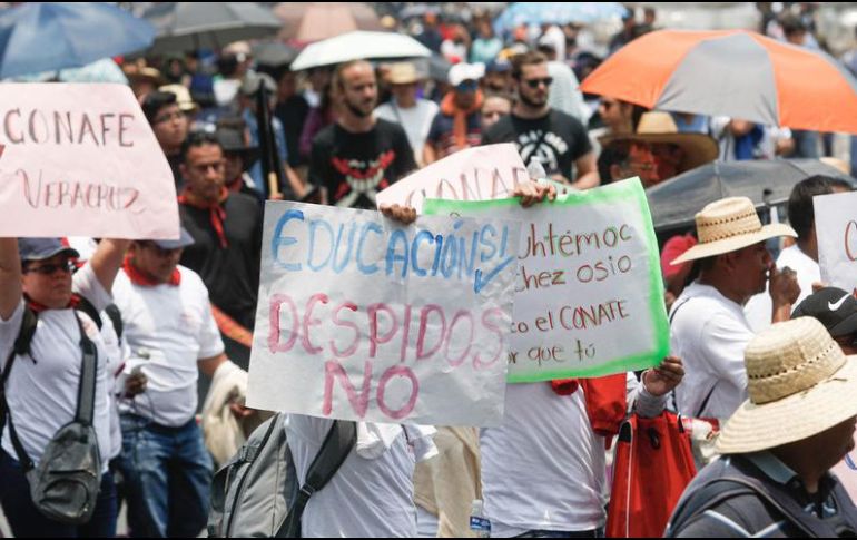 El próximo 15 de mayo se llevará a cabo una megamarcha en la Ciudad de México. NTX/ ARCHIVO