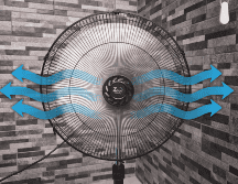 Un ventilador es de buena ayuda para combatir el calor, pero aún se puede hacer más para refrescar. EL INFORMADOR / O. Álvarez