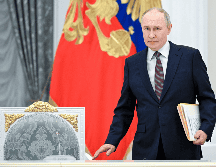 Putin no encabeza la delegación negociadora rusa en Estambul para el encuentro con Ucrania. EFE/S. Bobylev.