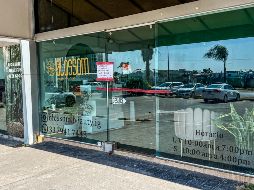 Escena del crimen. Fachada del salón de belleza donde fue asesinada Valeria Márquez. EL INFORMADOR/A. Navarro