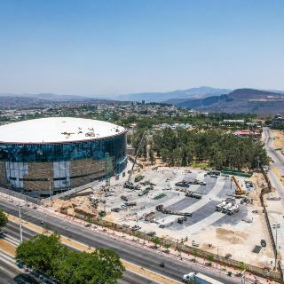 Con 95% de construcción, este sábado Roberto Carlos inaugurará la Arena Guadalajara