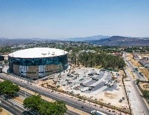 La construcción de la Arena Guadalajara ha sido un proceso complejo, y aunque aún no está completamente terminada, Guillén asegura que está lista para recibir al público. EL INFORMADOR/ A. Navarro.