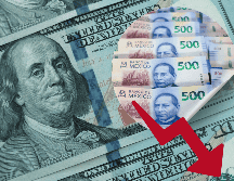 El peso mexicano se encuentra entre las monedas que más han perdido valor frente al dólar. ESPECIAL / Canva