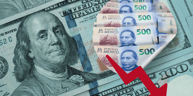 Mexican Peso Falls Against Dollar After Banxico Decision