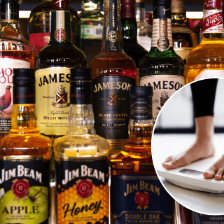 ¿Cuál es la bebida alcohólica que menos engorda?