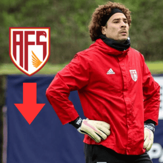 Guillermo Ochoa al borde de su cuarto descenso en Europa