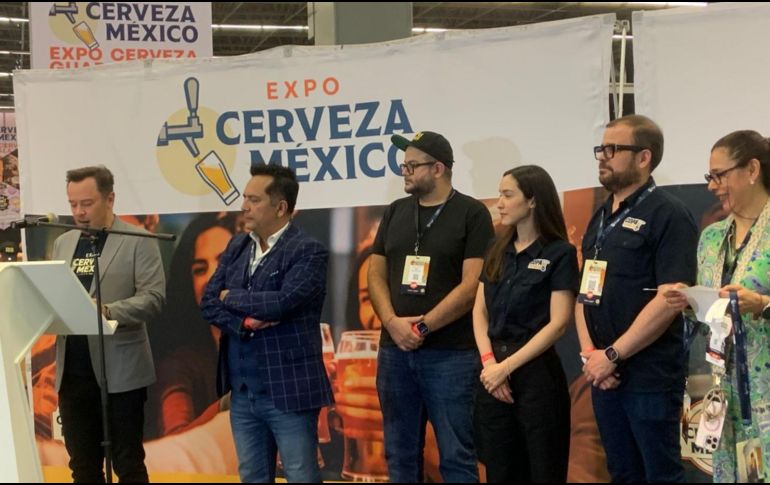 El director general de Expo Cerveza México, Marcos Gottfried resaltó que uno de los objetivos principales de este evento es apoyar a la industria cervecera. EL INFORMADOR/ A. Solis.