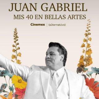 Juan Gabriel en Cinemex: Fecha y boletos para ver el concierto en Bellas Artes