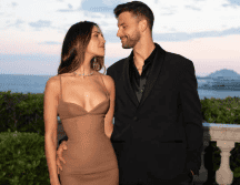 Eiza compartió una serie de fotografías de ella con un elegante vestido largo del color de año Mocha Mousse, junto a Grigor Dimitrov quien la toma dulcemente de la cintura, confirmando así su relación. ESPECIAL/ INSTAGRAM/ eizagonzalez.