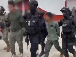 Omar García Harfuch informó que los detenidos están ligados a reclutamiento, homicidios, extorsión y violencia en la zona. X/ @OHarfuch.