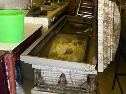 Ataúdes eran usados como hieleras. X/AlessandraRdlv