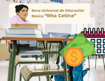 Cada estudiante beneficiario de la Beca Rita Cetina recibirá un depósito de mil 900 pesos bimestrales. CANVA