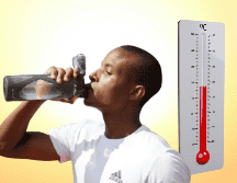 Es importante mantenerse hidratado durante el día para evitar un golpe de calor. UNSPLASH/ N. Msipa/ UNSPLASH/ UNSPLASH/ D. Law