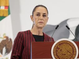 La Presidenta Claudia Sheinbaum reaccionó al hecho durante la conferencia matutina de este martes. EFE/ J. MÉNDEZ