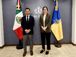 En la reunión estuvieron presentes representantes de las fuerzas armadas, la Guardia Nacional y distintas instituciones de seguridad a nivel federal y estatal. ESPECIAL/X @PabloLemusN