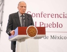 Gertz Manero detalló que los camiones fueron utilizados en los Estados de Tamaulipas y en Baja California. SUN/ A. Sánchez.